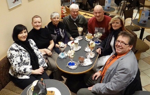 Weihnachtsfeier der Selbsthilfegruppe im Dezember 2015