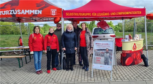 Typisierungsaktion im HFC-Stadion im April 2024