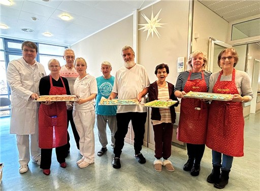 Ein Duft von Weihnachten auf der Onkologie in Dessau am 03.12.25