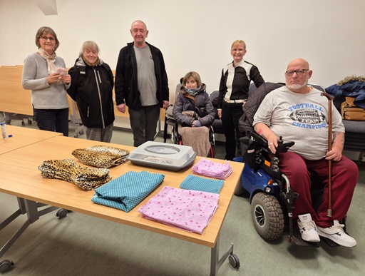 Erstes Nähtreffen der SHG für Leukämie- und Lymphompatienten Halle im neuen Jahr