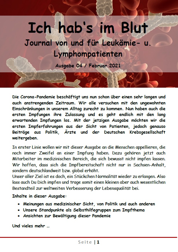 Titelseite Journal Ausgabe 4