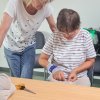 Gemeinsames Nähen von Leseknochen – August 2024
