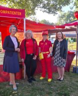 Besuch an unserem Stand